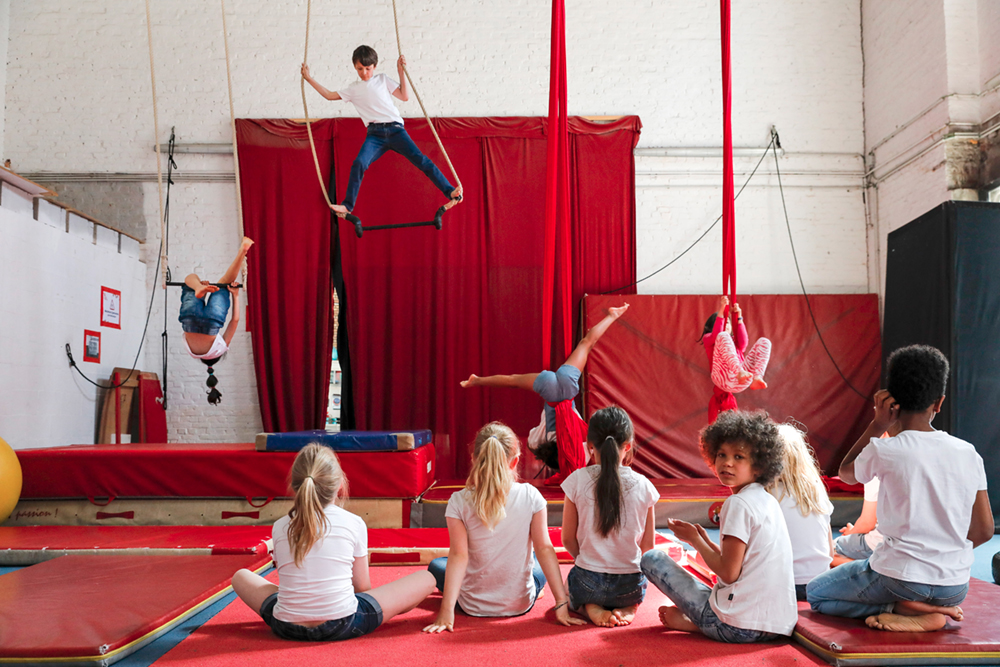 La toute petite école de cirque